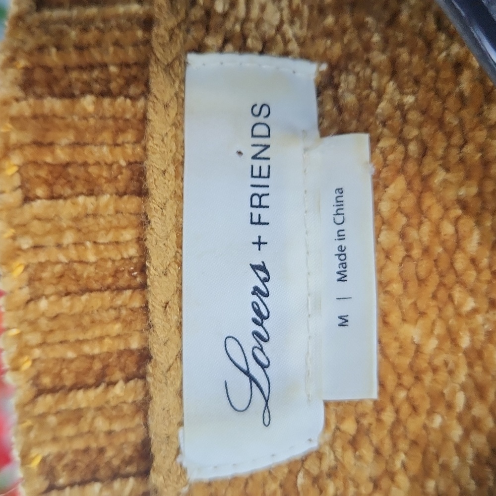 Lovers + Friends Balloon Sleeve Chenille Sweater - Medium - Picture 6 of 7